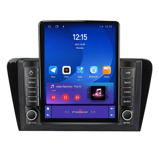 Navigatie dedicata cu Android Skoda Octavia III 2013 - 2020, 1GB RAM, Radio GPS Dual Zone, Touchscreen IPS 9.7" HD tip Tesla, Internet Wi-Fi, Bluetooth, MirrorLink, USB
