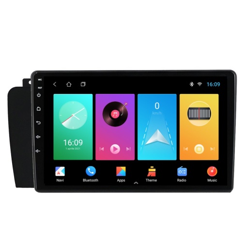 Navigatie dedicata cu Android Volvo V70 II / XC70 I 2004 - 2008, 1GB RAM, Radio GPS Dual Zone, Display HD IPS 9" Touchscreen, Internet Wi-Fi, Bluetooth, MirrorLink, USB