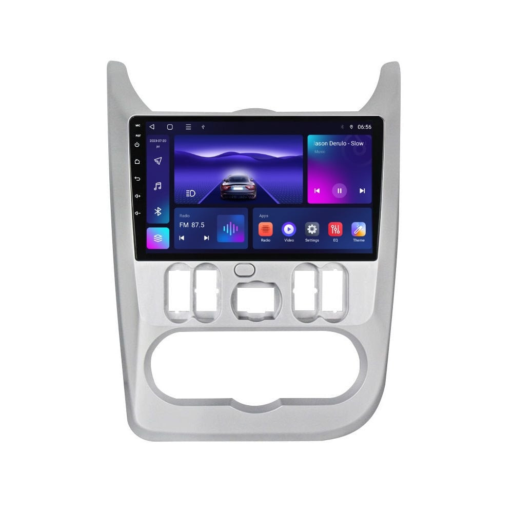 Navigatie dedicata cu Android Dacia Duster I 2010 - 2013, 3GB RAM, Radio GPS Dual Zone, Display HD QLED 9" Touchscreen, Internet Wi-Fi si slot SIM 4G, Bluetooth, MirrorLink, USB