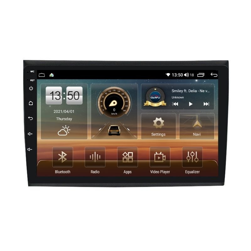 Navigatie dedicata cu Android Fiat Bravo 2007 - 2016, 8GB RAM, Radio GPS Dual Zone, Display HD QLED 9" Touchscreen, Internet Wi-Fi si slot SIM 4G, Bluetooth, MirrorLink, USB