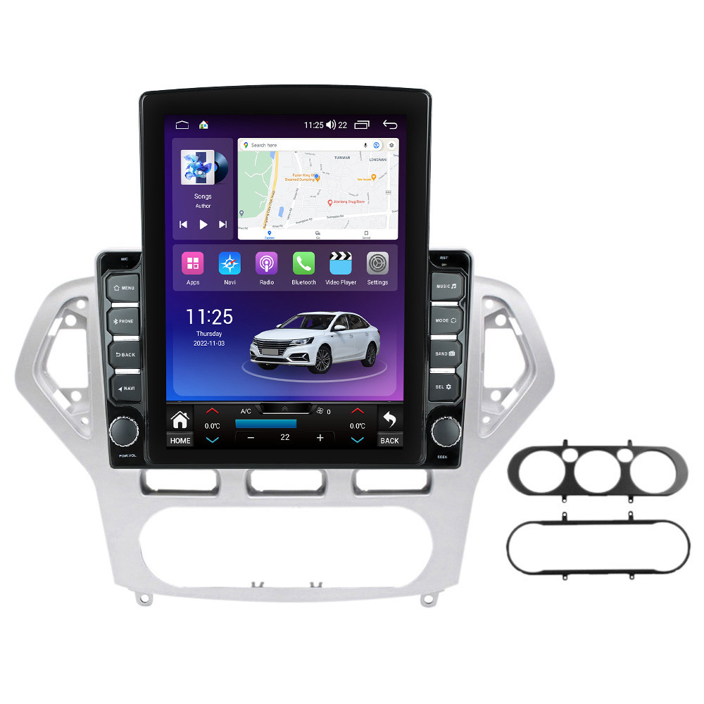 Navigatie dedicata cu Android Ford Mondeo IV 2007 - 2011, 8GB RAM, Radio GPS Dual Zone, Touchscreen IPS 9.7" HD tip Tesla, Internet Wi-Fi si slot SIM 4G, Bluetooth, MirrorLink, USB