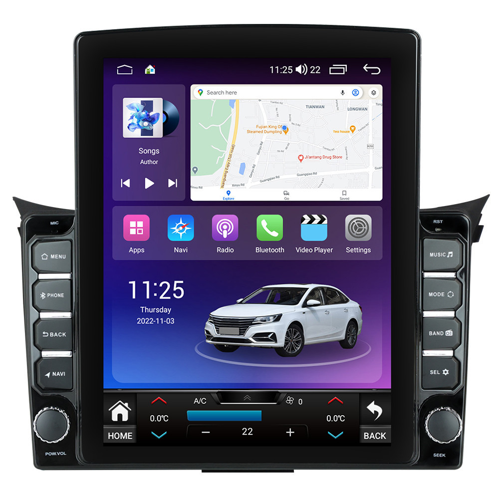 Navigatie dedicata cu Android Hyundai i30 2011 - 2017, 8GB RAM, Radio GPS Dual Zone, Touchscreen IPS 9.7" HD tip Tesla, Internet Wi-Fi si slot SIM 4G, Bluetooth, MirrorLink, USB