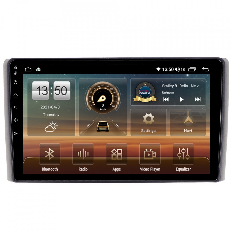 Navigatie dedicata cu Android Iveco Daily 2006 - 2014, 6GB RAM, Radio GPS Dual Zone, Display HD QLED 9" Touchscreen, Internet Wi-Fi si slot SIM 4G, Bluetooth, MirrorLink, USB