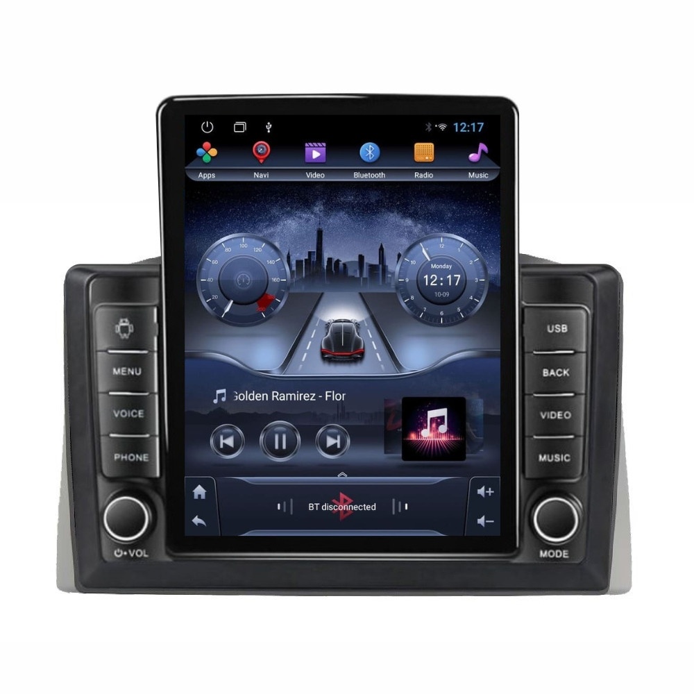 Navigatie dedicata cu Android Jeep Grand Cherokee III 2004 - 2007 cu navigatie originala, 2GB RAM, Radio GPS Dual Zone, Touchscreen IPS 9.7" HD tip Tesla, Internet Wi-Fi, Bluetooth, MirrorLi