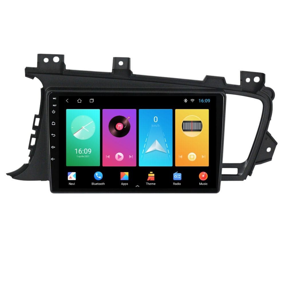 Navigatie dedicata cu Android Kia Optima I 2010 - 2015, 2GB RAM, Radio GPS Dual Zone, Display HD IPS 9" Touchscreen, Internet Wi-Fi, Bluetooth, MirrorLink, USB