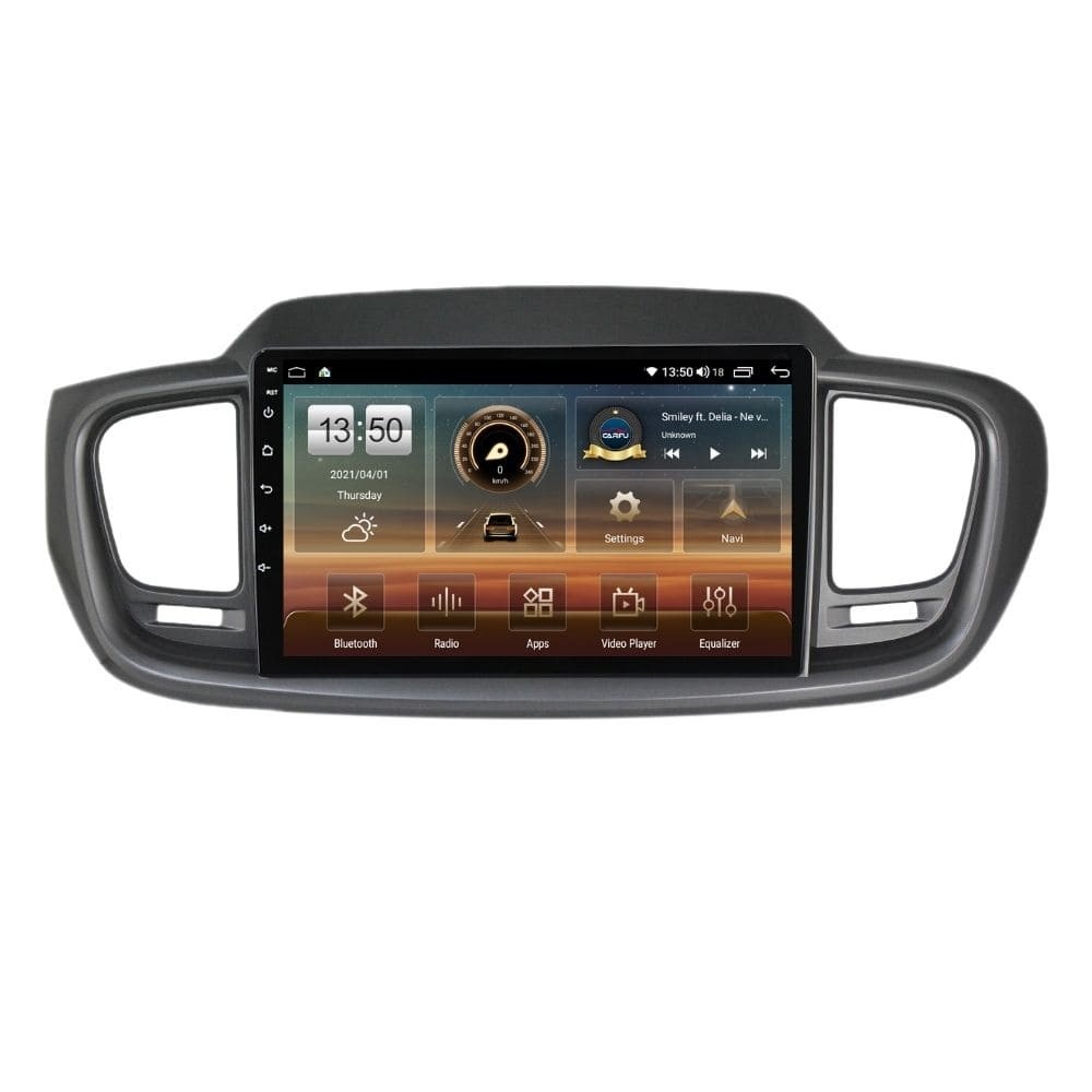 Navigatie dedicata cu Android KIA Sorento III 2015 - 2020, 4GB RAM, Radio GPS Dual Zone, Display HD QLED 10" Touchscreen, Internet Wi-Fi si slot SIM 4G, Bluetooth, MirrorLink, USB