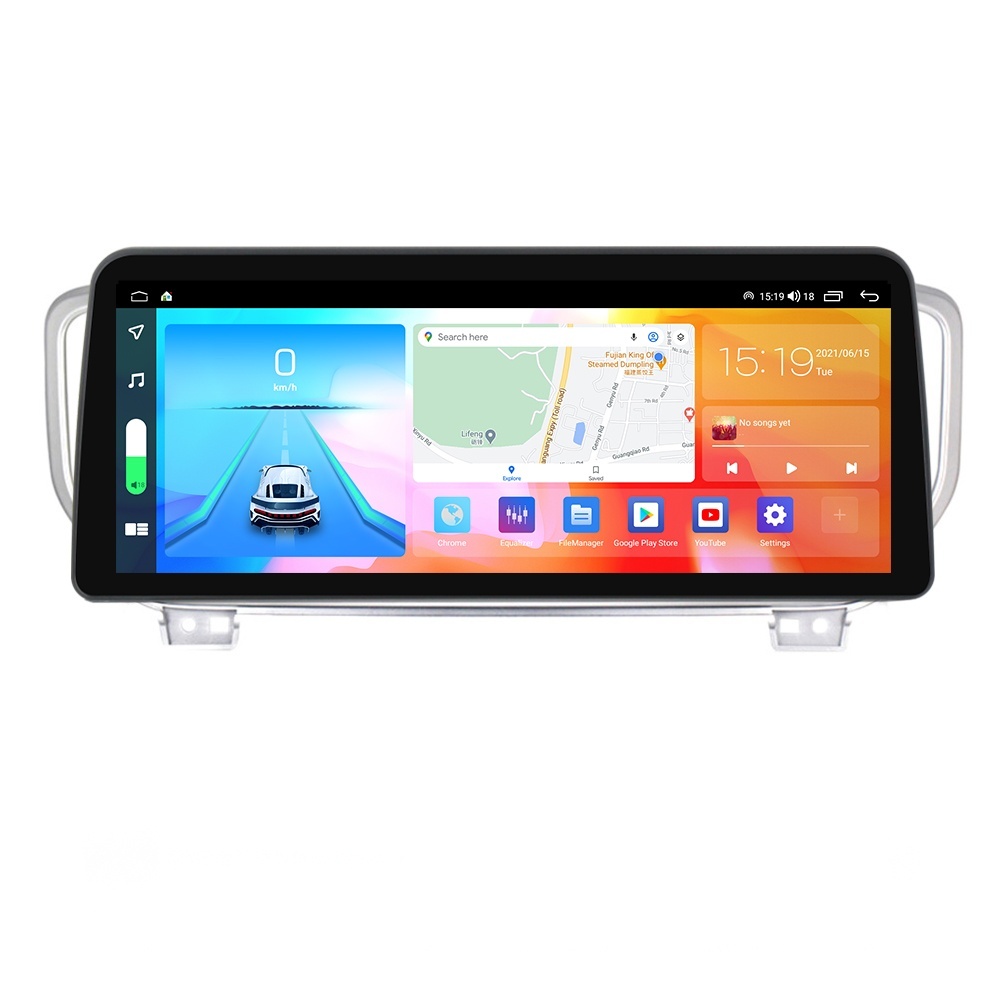 Navigatie dedicata cu Android Kia Sportage 2018 - 2021, 8GB RAM, Radio GPS Dual Zone, Display QLED 12.3" Touchscreen, Internet Wi-Fi si slot SIM 4G, Bluetooth, MirrorLink, USB