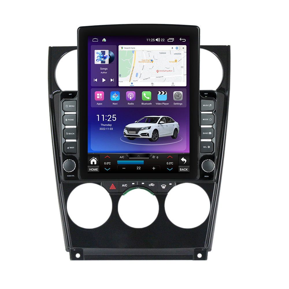 Navigatie dedicata cu Android Mazda 6 2002 - 2008, 8GB RAM, Radio GPS Dual Zone, Touchscreen IPS 9.7" HD tip Tesla, Internet Wi-Fi si slot SIM 4G, Bluetooth, MirrorLink, USB