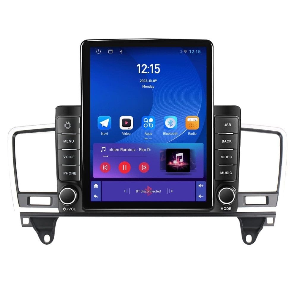 Navigatie dedicata cu Android Mercedes GL-Class GL X166 2012 - 2015, 1GB RAM, Radio GPS Dual Zone, Touchscreen IPS 9.7" HD tip Tesla, Internet Wi-Fi, Bluetooth, MirrorLink, USB