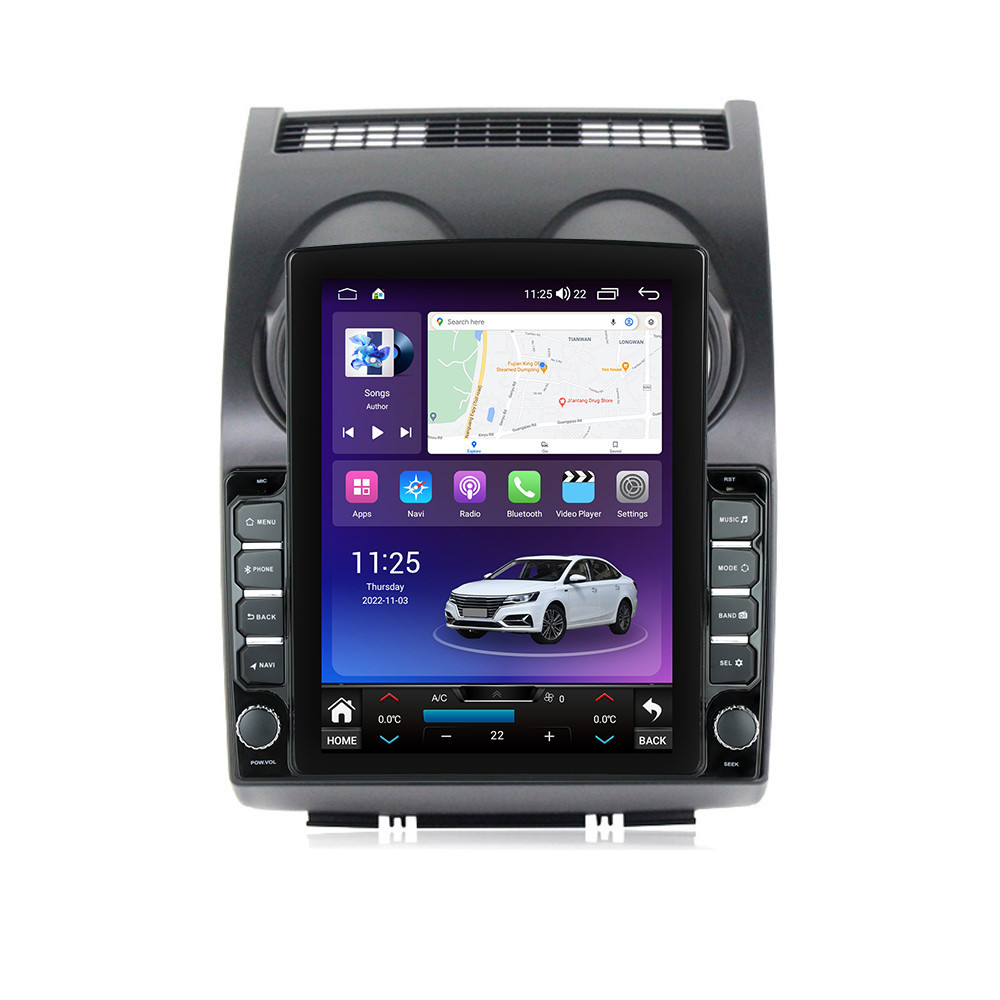 Navigatie dedicata cu Android Nissan Qashqai I 2006 - 2014, 8GB RAM, Radio GPS Dual Zone, Touchscreen IPS 9.7" HD tip Tesla, Internet Wi-Fi si slot SIM 4G, Bluetooth, MirrorLink, USB