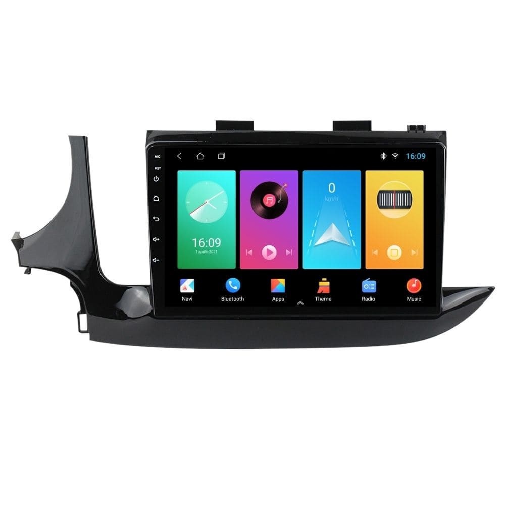 Navigatie dedicata cu Android Opel Mokka A 2016 - 2020, 1GB RAM, Radio GPS Dual Zone, Display HD IPS 9" Touchscreen, Internet Wi-Fi, Bluetooth, MirrorLink, USB