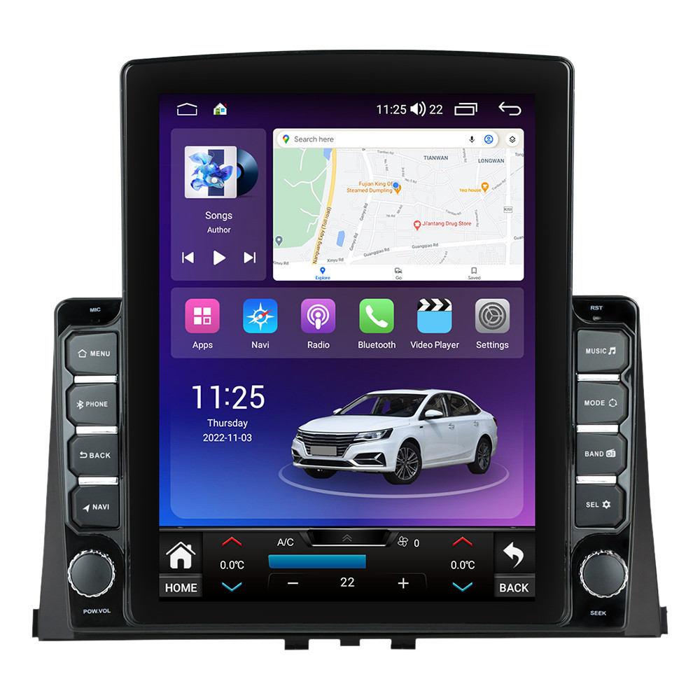 Navigatie dedicata cu Android Peugeot Partner dupa 2018, 4GB RAM, Radio GPS Dual Zone, Touchscreen IPS 9.7" HD tip Tesla, Internet Wi-Fi si slot SIM 4G, Bluetooth, MirrorLink, USB