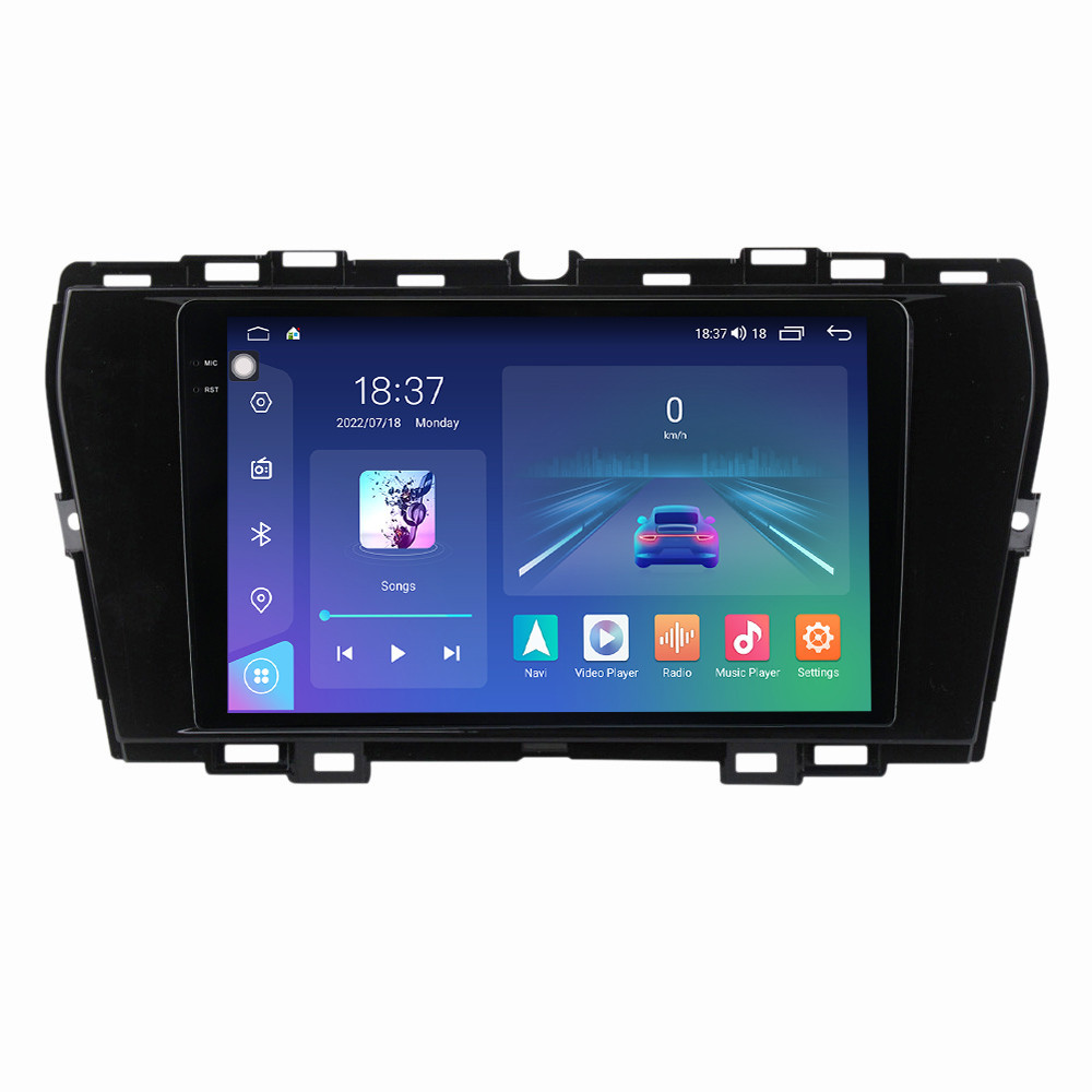 Navigatie dedicata cu Android Ssangyong Tivoli dupa 2020, 8GB RAM, Radio GPS Dual Zone, Display 2K QLED 9.5" Touchscreen, Internet Wi-Fi si slot SIM 4G, Bluetooth, MirrorLink, USB