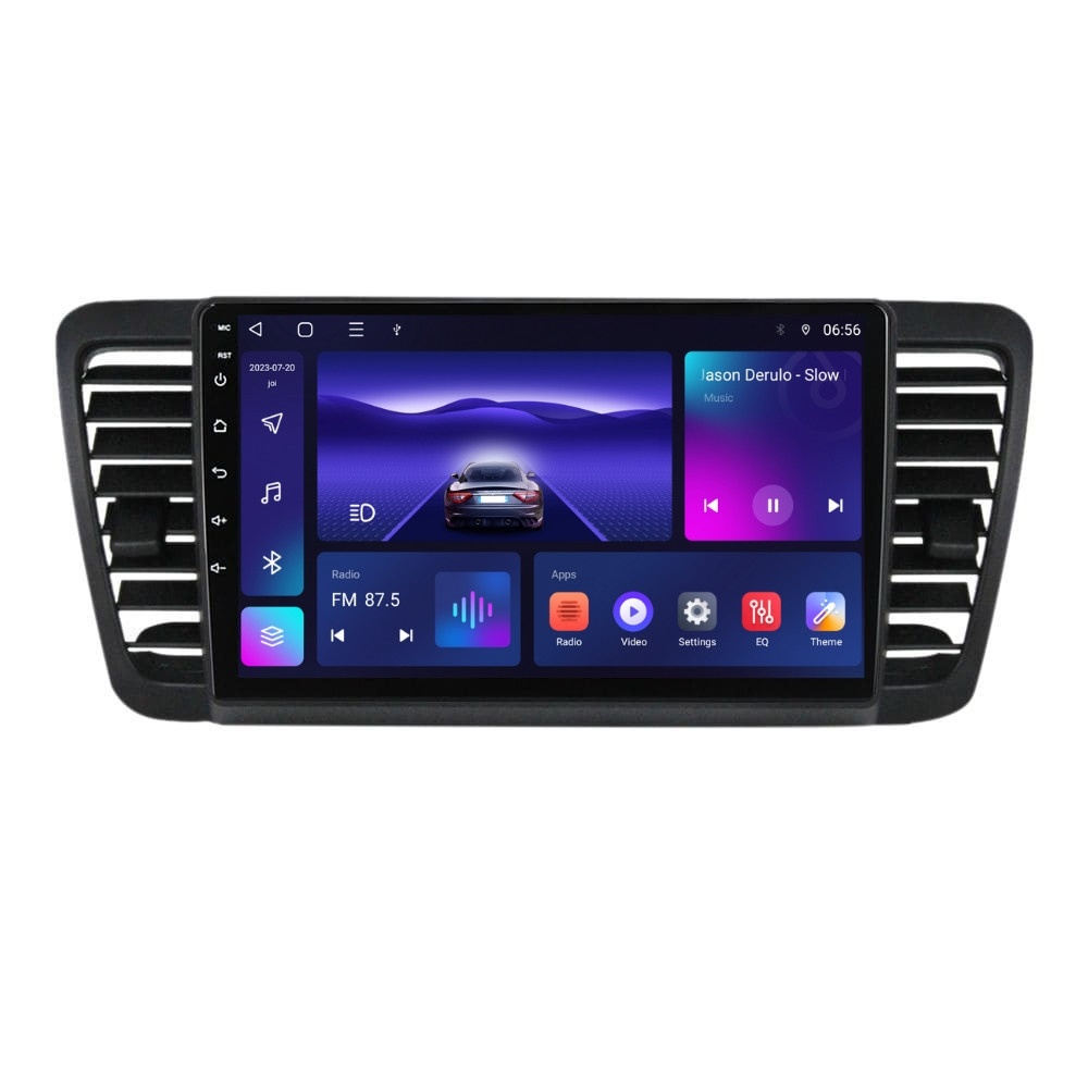 Navigatie dedicata cu Android Subaru Outback / Legacy 2003 - 2009, 4GB RAM, Radio GPS Dual Zone, Display HD IPS 9" Touchscreen, Internet Wi-Fi, Bluetooth, MirrorLink, USB