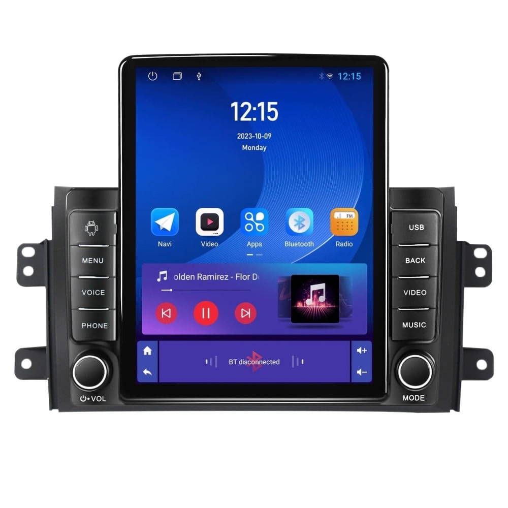 Navigatie dedicata cu Android Suzuki SX4 2006 - 2014, 1GB RAM, Radio GPS Dual Zone, Touchscreen IPS 9.7" HD tip Tesla, Internet Wi-Fi, Bluetooth, MirrorLink, USB
