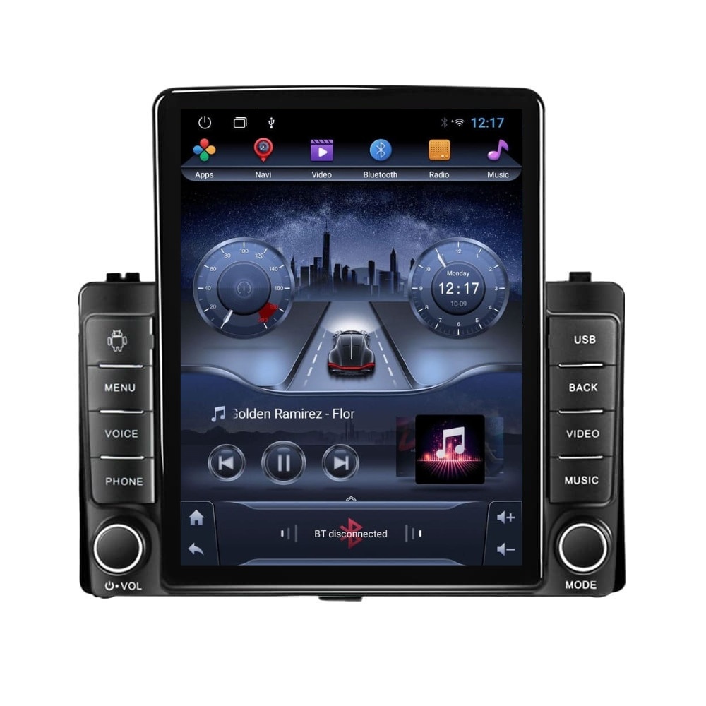 Navigatie dedicata cu Android Toyota Corolla 2017 - 2018, 2GB RAM, Radio GPS Dual Zone, Touchscreen IPS 9.7" HD tip Tesla, Internet Wi-Fi, Bluetooth, MirrorLink, USB
