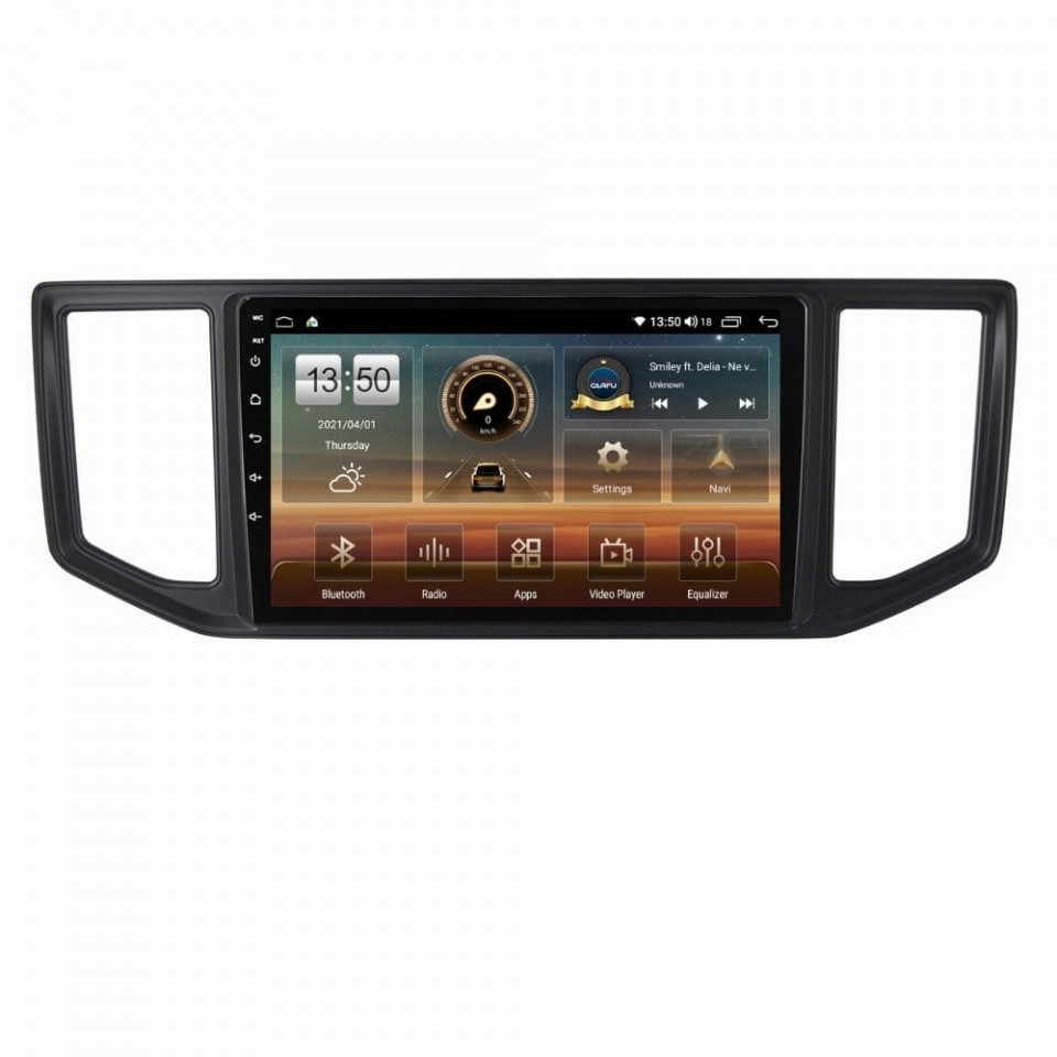 Navigatie dedicata cu Android VW Crafter dupa 2016, 6GB RAM, Radio GPS Dual Zone, Display HD QLED 10" Touchscreen, Internet Wi-Fi si slot SIM 4G, Bluetooth, MirrorLink, USB