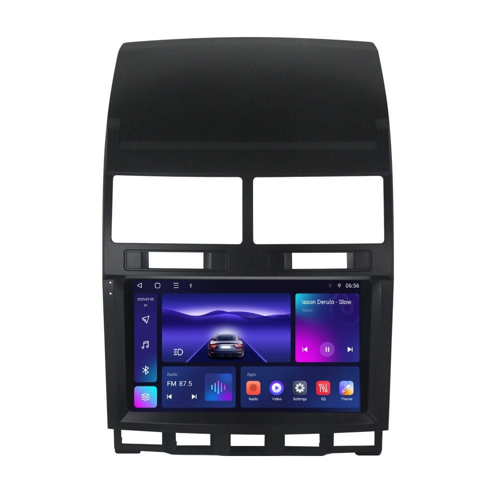 Navigatie dedicata cu Android VW Touareg 7L 2002 - 2011, 3GB RAM, Radio GPS Dual Zone, Display HD QLED 9" Touchscreen, Internet Wi-Fi si slot SIM 4G, Bluetooth, MirrorLink, USB