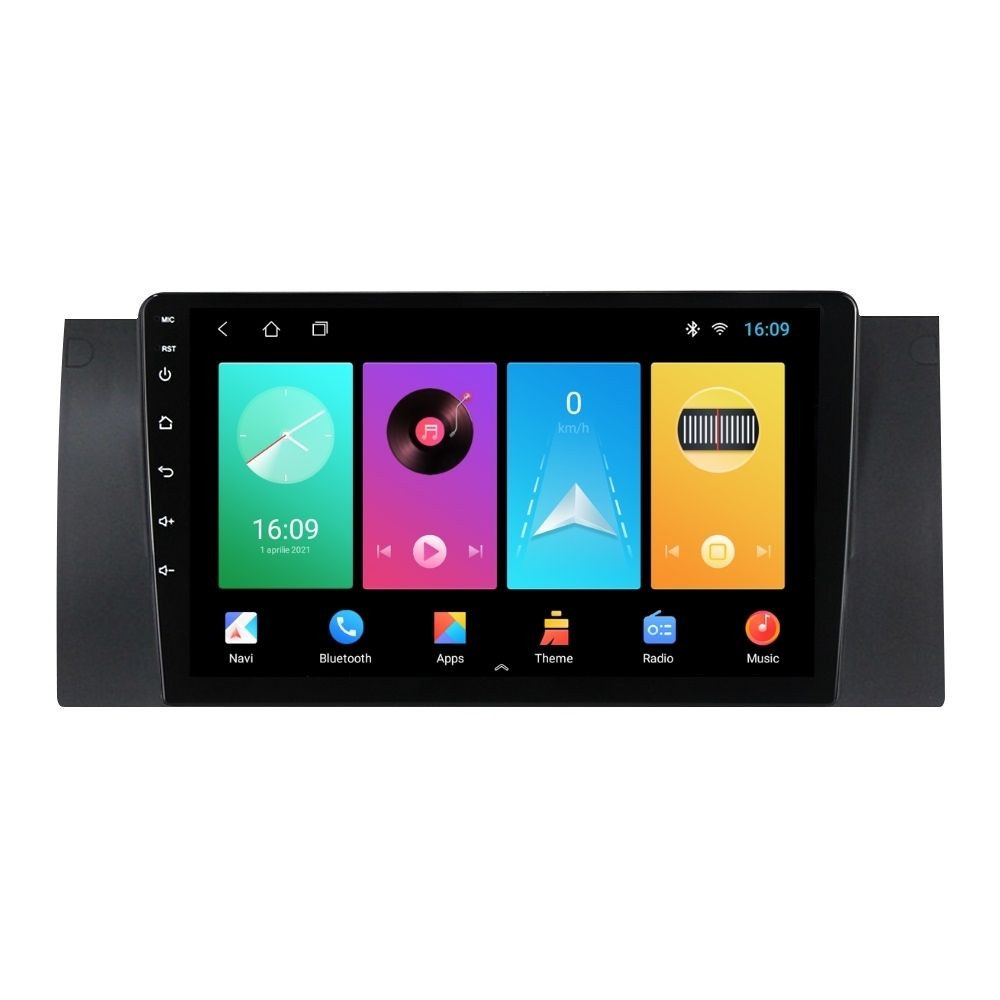 Navigatie dedicata cu Android BMW Seria 5 (E39) 1995 - 2003, 2GB RAM, Radio GPS Dual Zone, Display HD IPS 9" Touchscreen, Internet Wi-Fi, Bluetooth, MirrorLink, USB