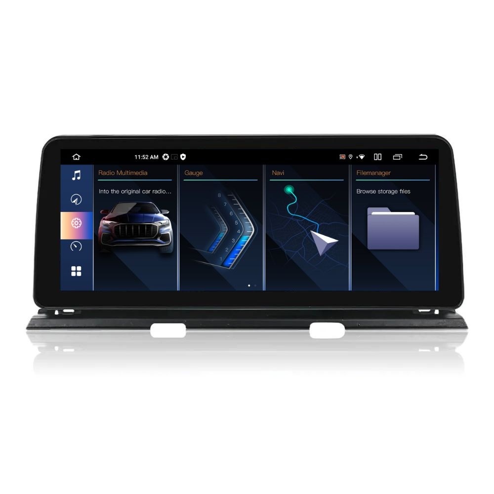Navigatie dedicata cu Android BMW Seria 6 (F12 / F13 / F06) 2010 - 2013 cu navigatie CIC, 6GB RAM, Radio GPS Dual Zone, Display QLED 12.3" Touchscreen, Internet Wi-Fi si slot SIM 4G, Bluetooth, MirrorLink, USB