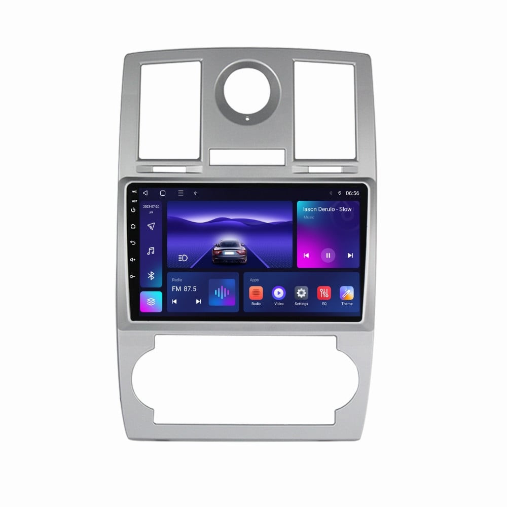 Navigatie dedicata cu Android Chrysler 300C 2004 - 2010, 3GB RAM, Radio GPS Dual Zone, Display HD QLED 9" Touchscreen, Internet Wi-Fi si slot SIM 4G, Bluetooth, MirrorLink, USB