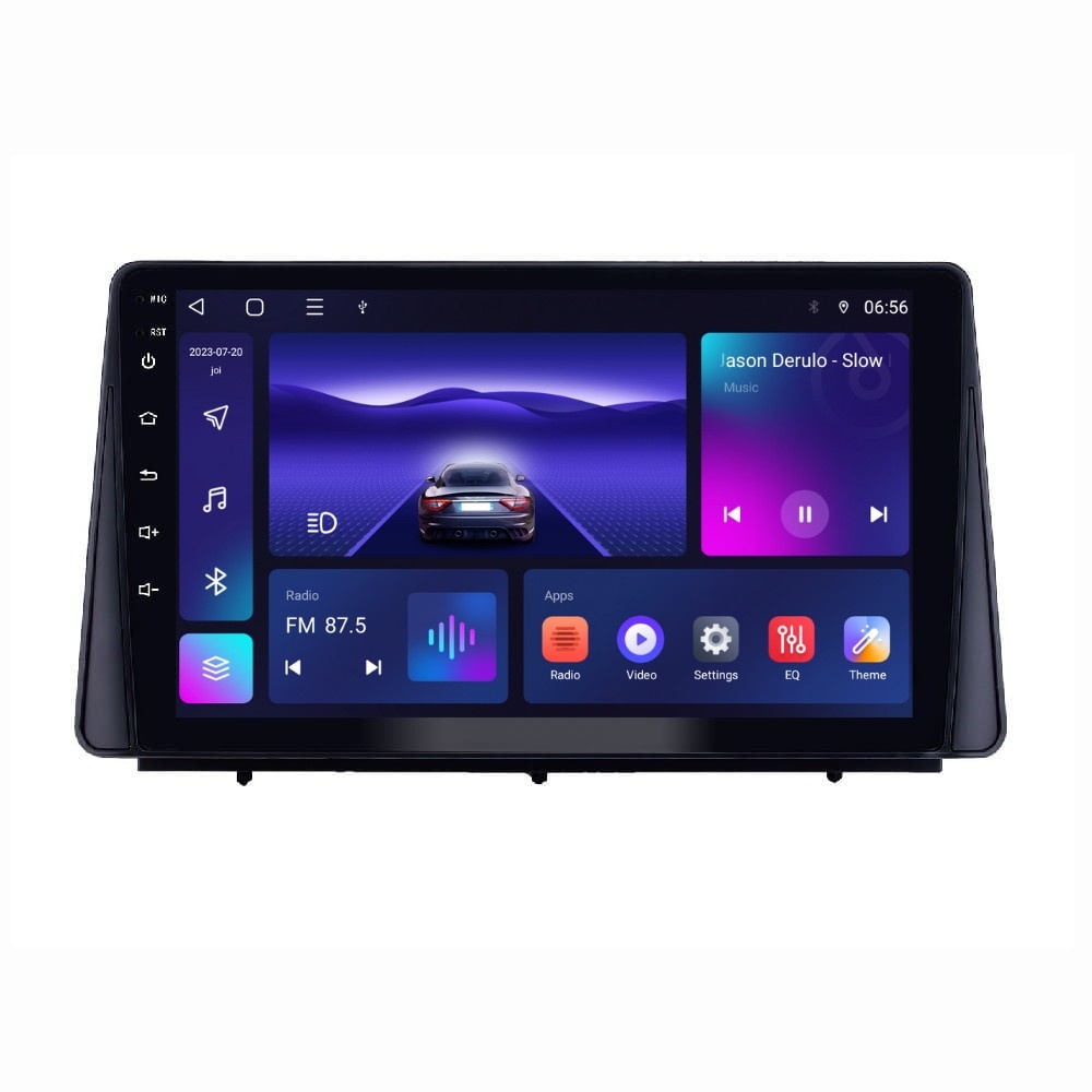 Navigatie dedicata cu Android Ford Focus IV dupa 2018, 4GB RAM, Radio GPS Dual Zone, Display HD IPS 10" Touchscreen, Internet Wi-Fi, Bluetooth, MirrorLink, USB