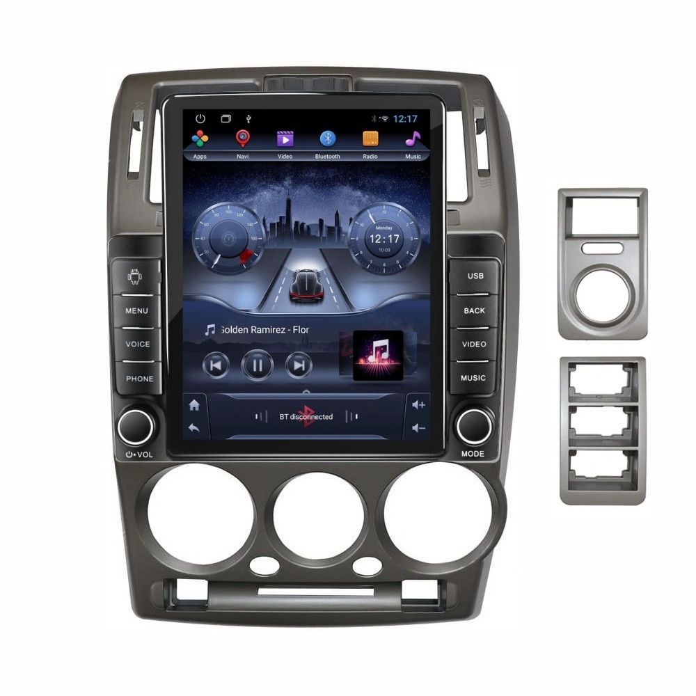 Navigatie dedicata cu Android Hyundai Getz 2001 - 2011, 2GB RAM, Radio GPS Dual Zone, Touchscreen IPS 9.7" HD tip Tesla, Internet Wi-Fi, Bluetooth, MirrorLink, USB