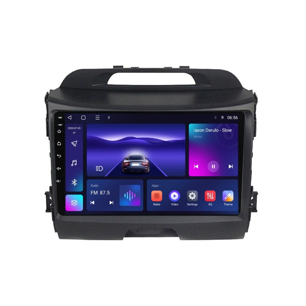 Navigatie dedicata cu Android KIA Sportage 2010 - 2016, 4GB RAM, Radio GPS Dual Zone, Display HD IPS 9" Touchscreen, Internet Wi-Fi, Bluetooth, MirrorLink, USB