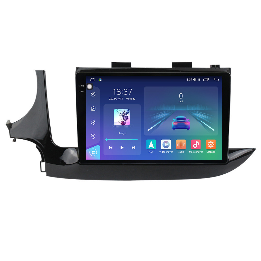 Navigatie dedicata cu Android Opel Mokka A 2016 - 2020, 8GB RAM, Radio GPS Dual Zone, Display 2K QLED 9.5" Touchscreen, Internet Wi-Fi si slot SIM 4G, Bluetooth, MirrorLink, USB