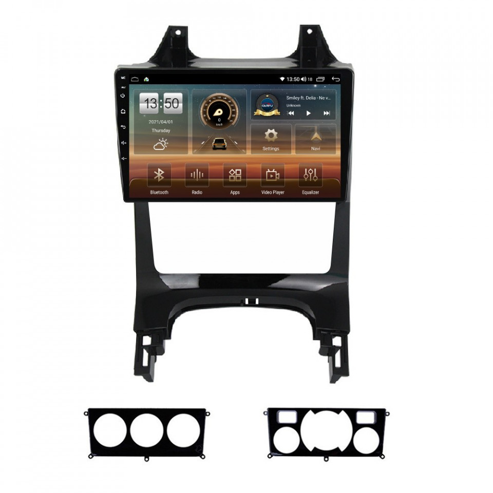 Navigatie dedicata cu Android Peugeot 5008 2009 - 2016, 8GB RAM, Radio GPS Dual Zone, Display HD QLED 9" Touchscreen, Internet Wi-Fi si slot SIM 4G, Bluetooth, MirrorLink, USB