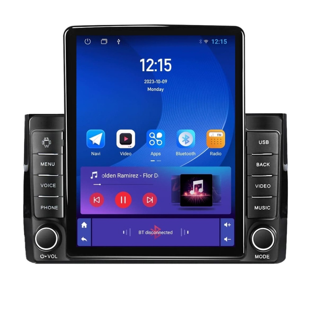 Navigatie dedicata cu Android Skoda Kodiaq dupa 2016, 1GB RAM, Radio GPS Dual Zone, Touchscreen IPS 9.7" HD tip Tesla, Internet Wi-Fi, Bluetooth, MirrorLink, USB