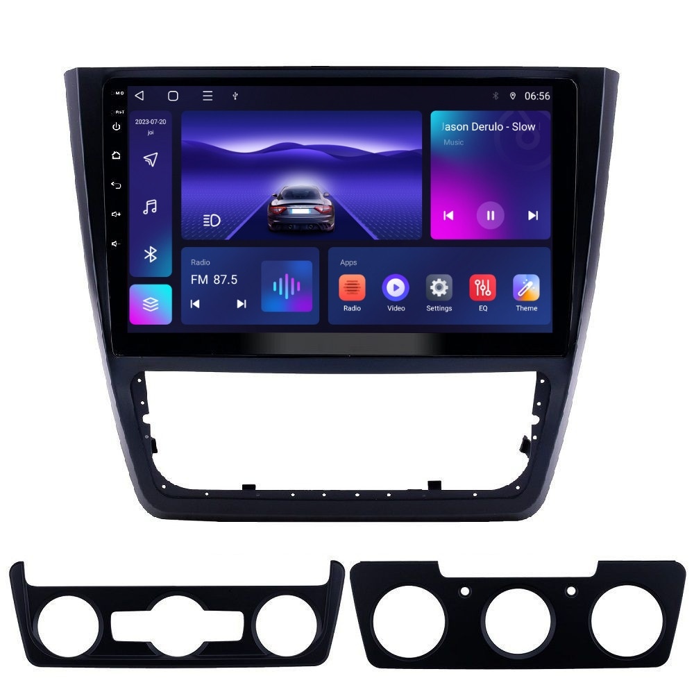 Navigatie dedicata cu Android Skoda Yeti 2009 - 2018, 4GB RAM, Radio GPS Dual Zone, Display HD IPS 10" Touchscreen, Internet Wi-Fi, Bluetooth, MirrorLink, USB
