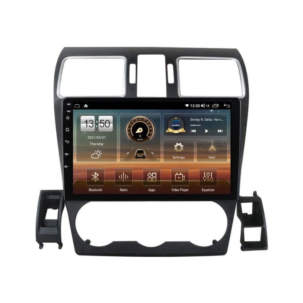Navigatie dedicata cu Android Subaru Forester 2013 - 2018, 4GB RAM, Radio GPS Dual Zone, Display HD QLED 9" Touchscreen, Internet Wi-Fi si slot SIM 4G, Bluetooth, MirrorLink, USB