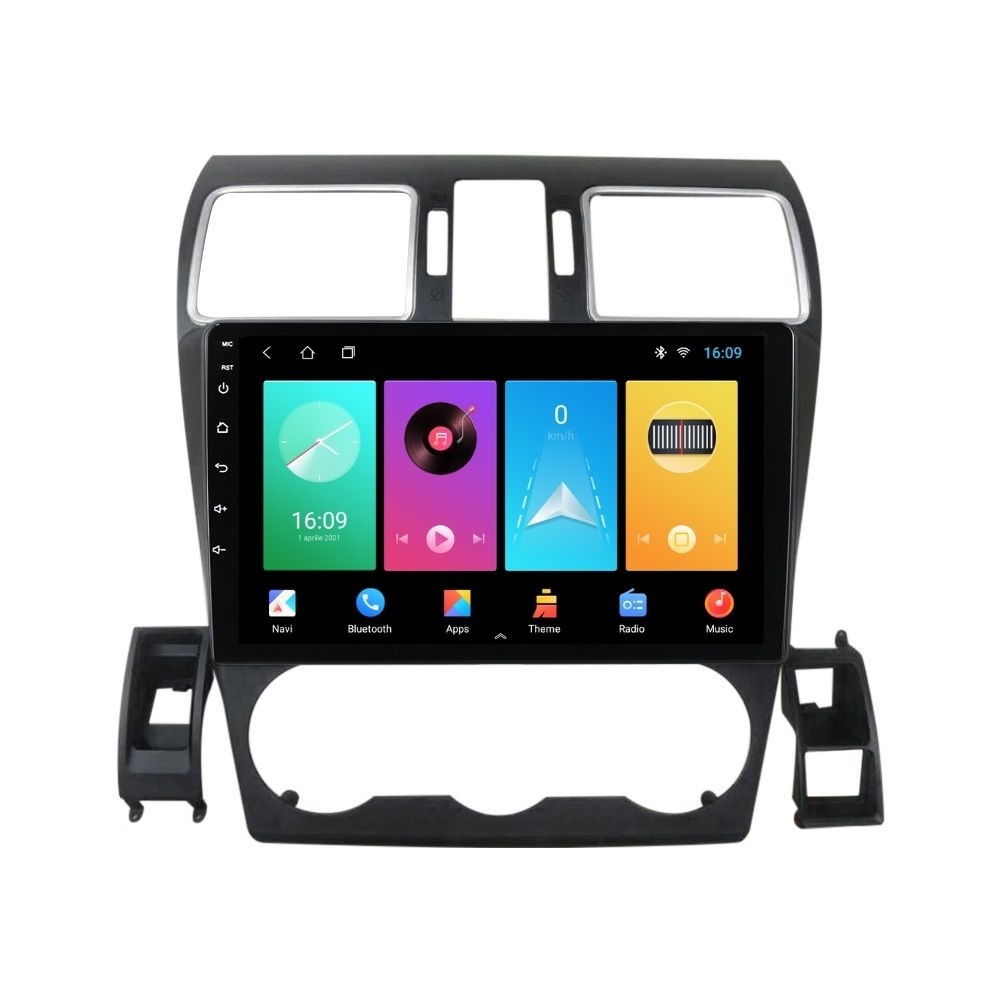 Navigatie dedicata cu Android Subaru Impreza / XV / WRX 2012 - 2017, 2GB RAM, Radio GPS Dual Zone, Display HD IPS 9" Touchscreen, Internet Wi-Fi, Bluetooth, MirrorLink, USB