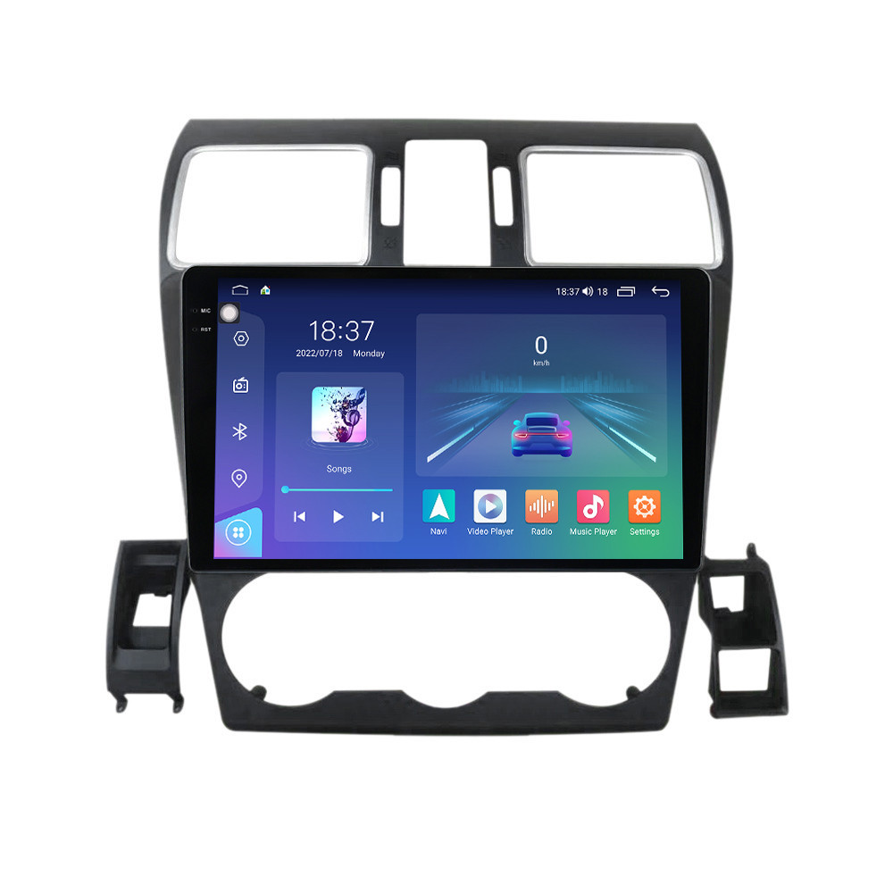 Navigatie dedicata cu Android Subaru Impreza / XV / WRX 2012 - 2017, 4GB RAM, Radio GPS Dual Zone, Display 2K QLED 9.5" Touchscreen, Internet Wi-Fi si slot SIM 4G, Bluetooth, MirrorLink, USB