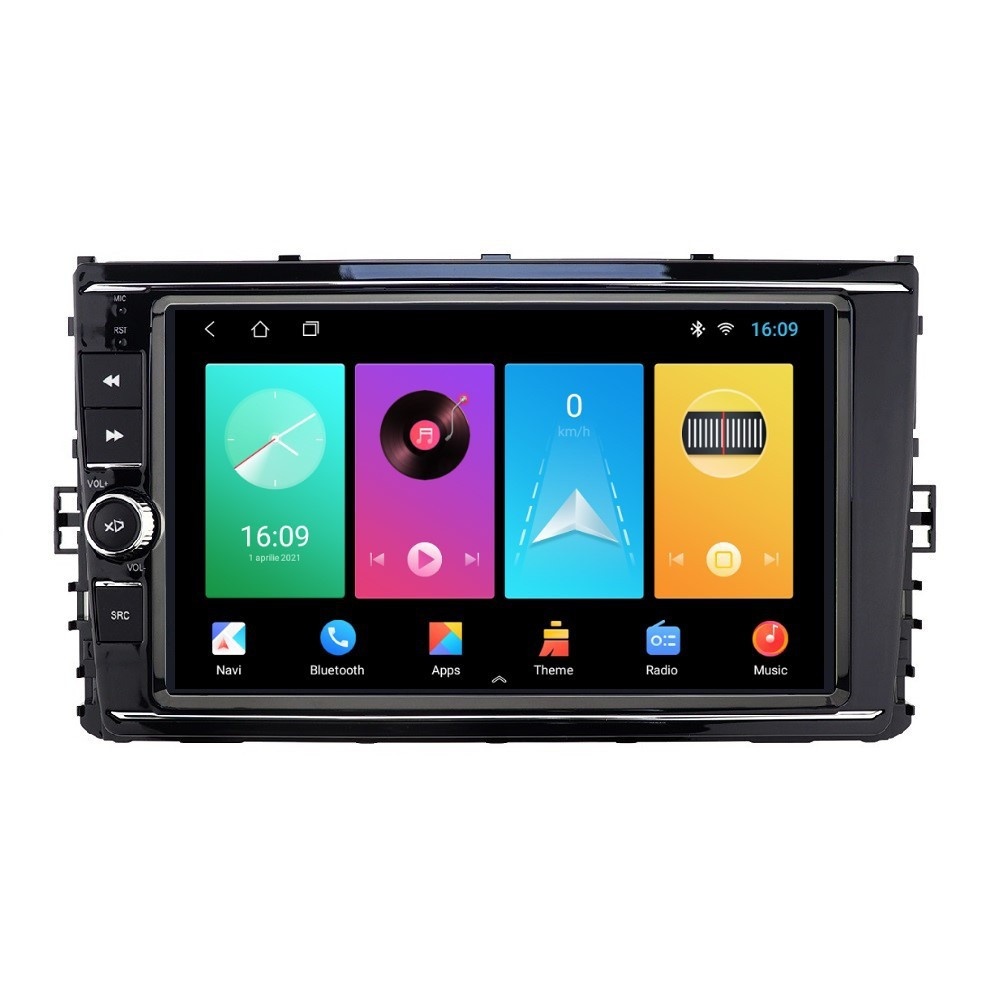 Navigatie dedicata cu Android VW Arteon dupa 2017, 2GB RAM, Radio GPS Dual Zone, Display HD IPS 9'' Touchscreen, Internet Wi-Fi, Bluetooth, MirrorLink, USB
