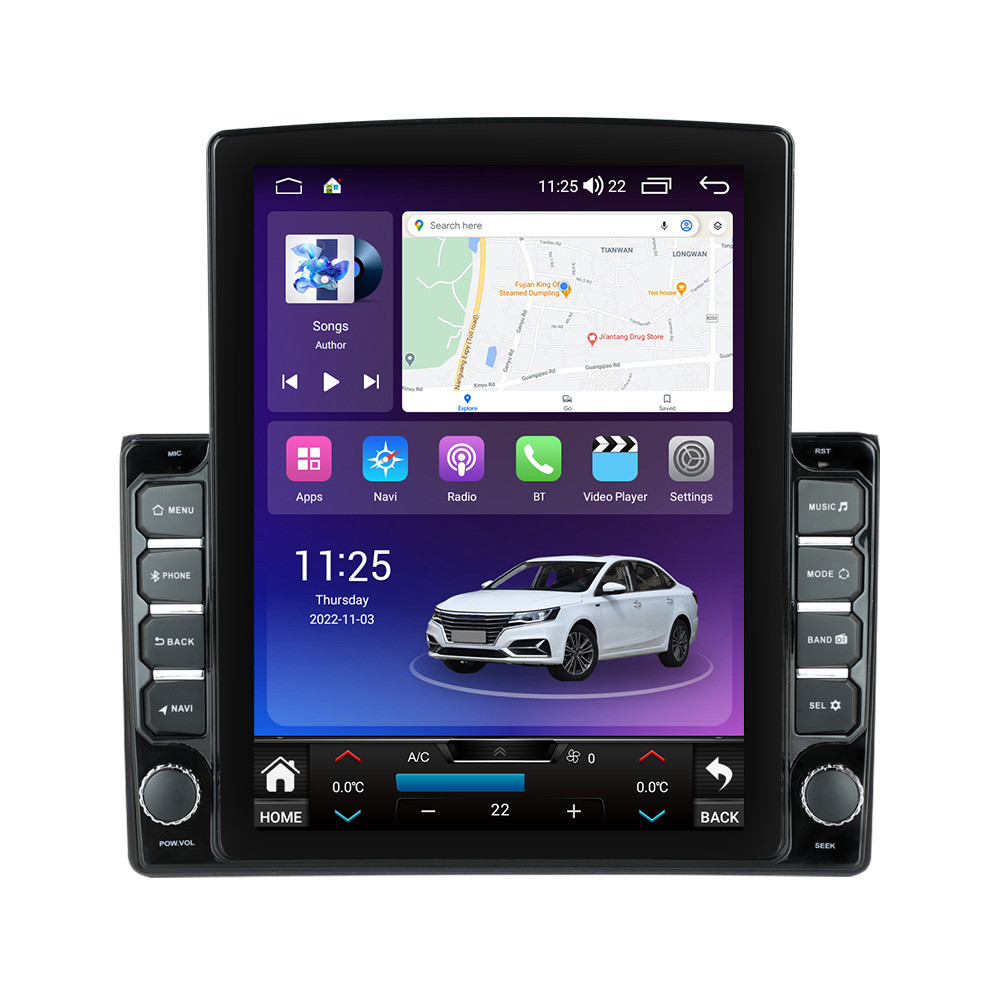 Navigatie dedicata cu Android Audi A4 (B6, B7) 2000 - 2008, 4GB RAM, Radio GPS Dual Zone, Touchscreen IPS 9.7" HD tip Tesla, Internet Wi-Fi si slot SIM 4G, Bluetooth, MirrorLink, USB