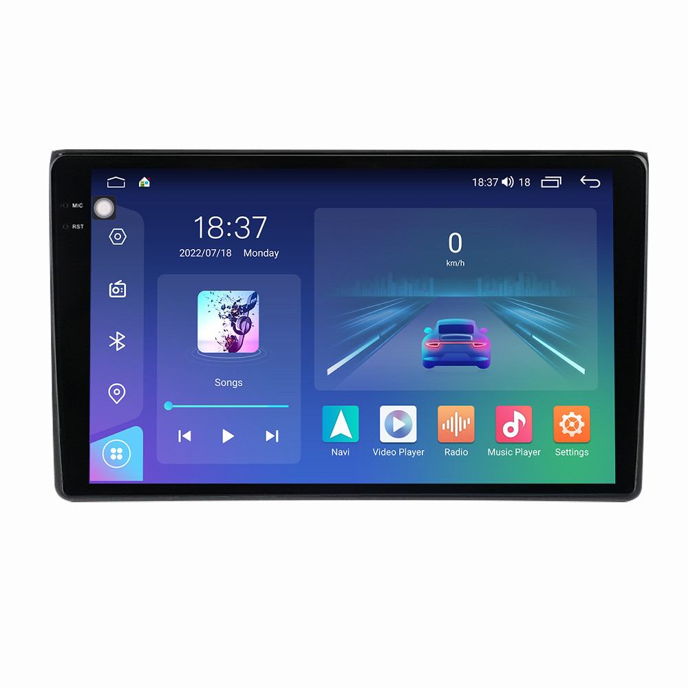 Navigatie dedicata cu Android Audi A4 (B6, B7) 2000 - 2008, 8GB RAM, Radio GPS Dual Zone, Display 2K QLED 9.5" Touchscreen, Internet Wi-Fi si slot SIM 4G, Bluetooth, MirrorLink, USB