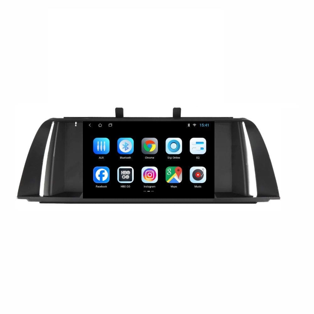 Navigatie dedicata cu Android BMW Seria 5 (F10) 2009 - 2012, 2GB RAM, Radio GPS Dual Zone, Display HD IPS 9" Touchscreen, Internet Wi-Fi, Bluetooth, MirrorLink, USB