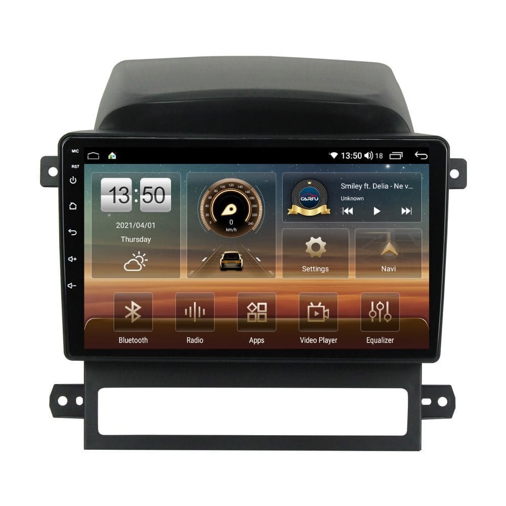 Navigatie dedicata cu Android Chevrolet Captiva 2006 - 2011, 4GB RAM, Radio GPS Dual Zone, Display HD QLED 9" Touchscreen, Internet Wi-Fi si slot SIM 4G, Bluetooth, MirrorLink, USB