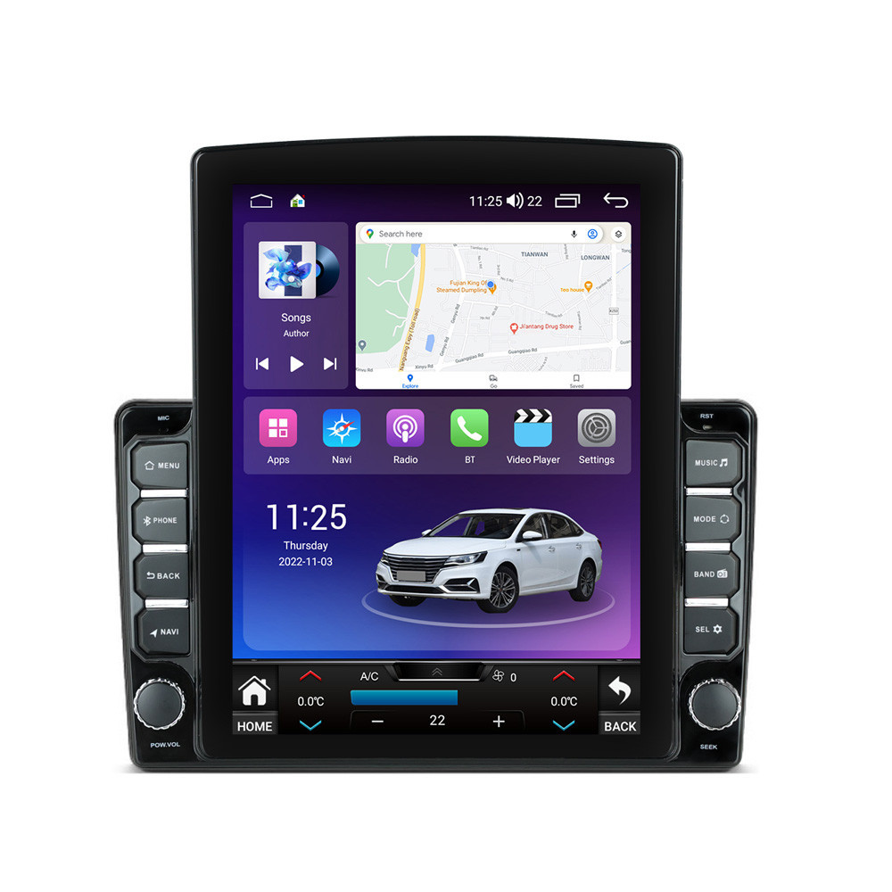 Navigatie dedicata cu Android Citroen Berlingo 2008 - 2018, 8GB RAM, Radio GPS Dual Zone, Touchscreen IPS 9.7" HD tip Tesla, Internet Wi-Fi si slot SIM 4G, Bluetooth, MirrorLink, USB