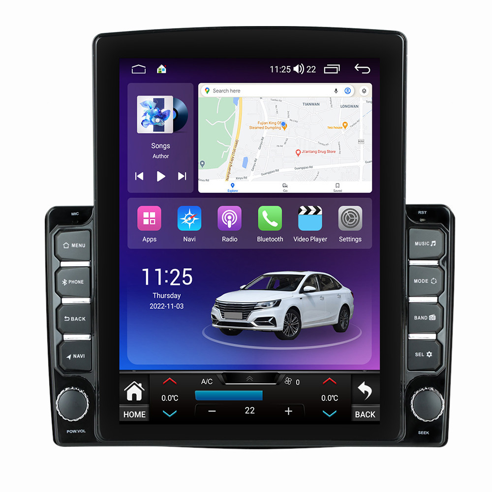 Navigatie dedicata cu Android Fiat 500L dupa 2012, 8GB RAM, Radio GPS Dual Zone, Touchscreen IPS 9.7" HD tip Tesla, Internet Wi-Fi si slot SIM 4G, Bluetooth, MirrorLink, USB