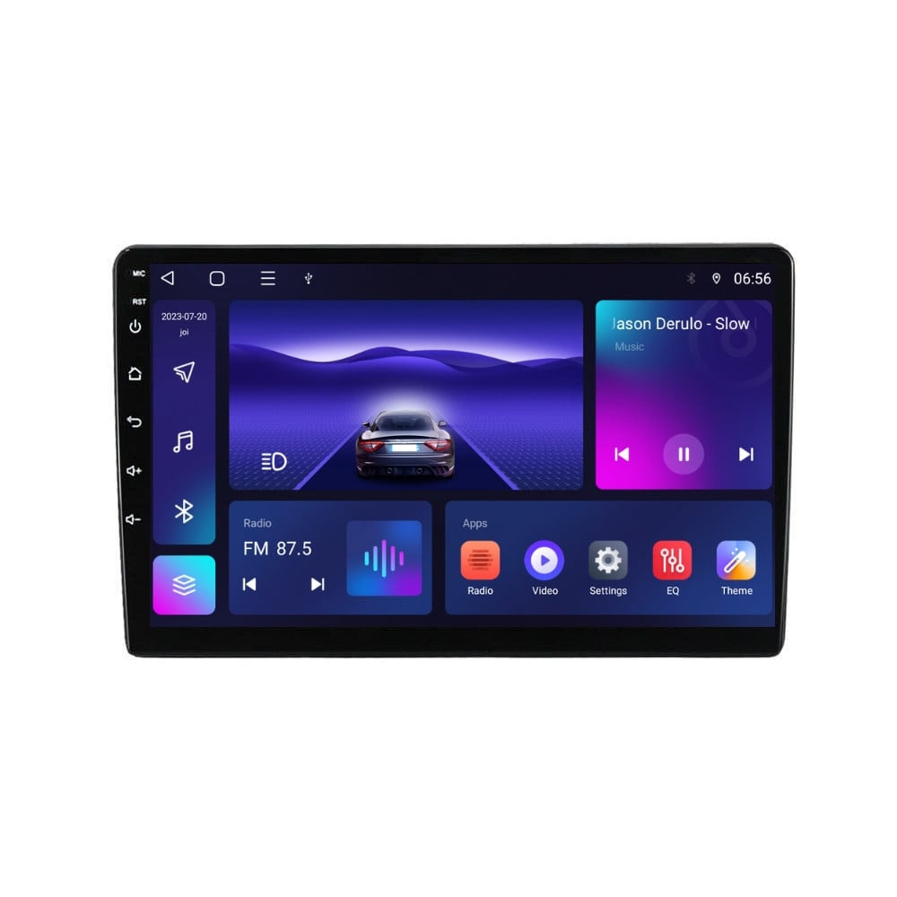 Navigatie dedicata cu Android Ford C-Max 2003 - 2010, 3GB RAM, Radio GPS Dual Zone, Display HD QLED 9" Touchscreen, Internet Wi-Fi si slot SIM 4G, Bluetooth, MirrorLink, USB