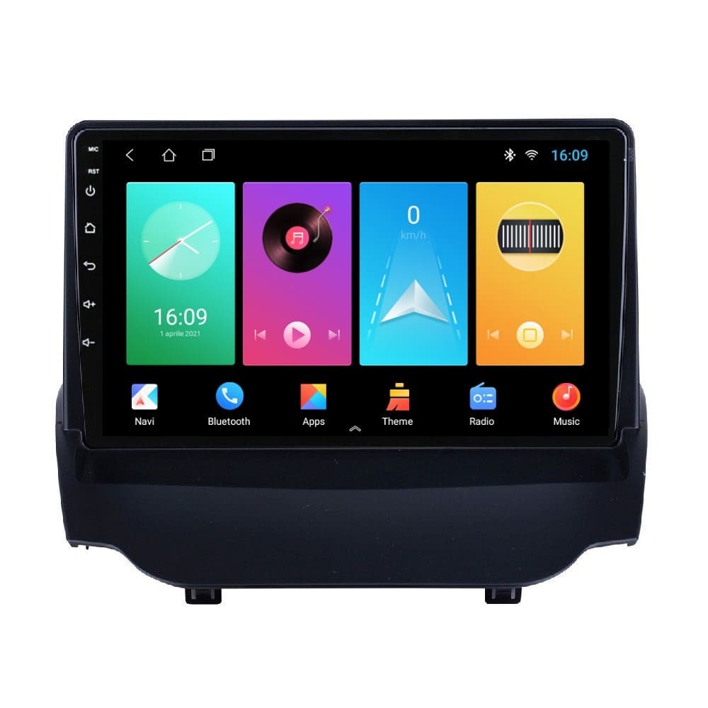 Navigatie dedicata cu Android Ford Ecosport 2012 - 2018, 1GB RAM, Radio GPS Dual Zone, Display HD IPS 9" Touchscreen, Internet Wi-Fi, Bluetooth, MirrorLink, USB