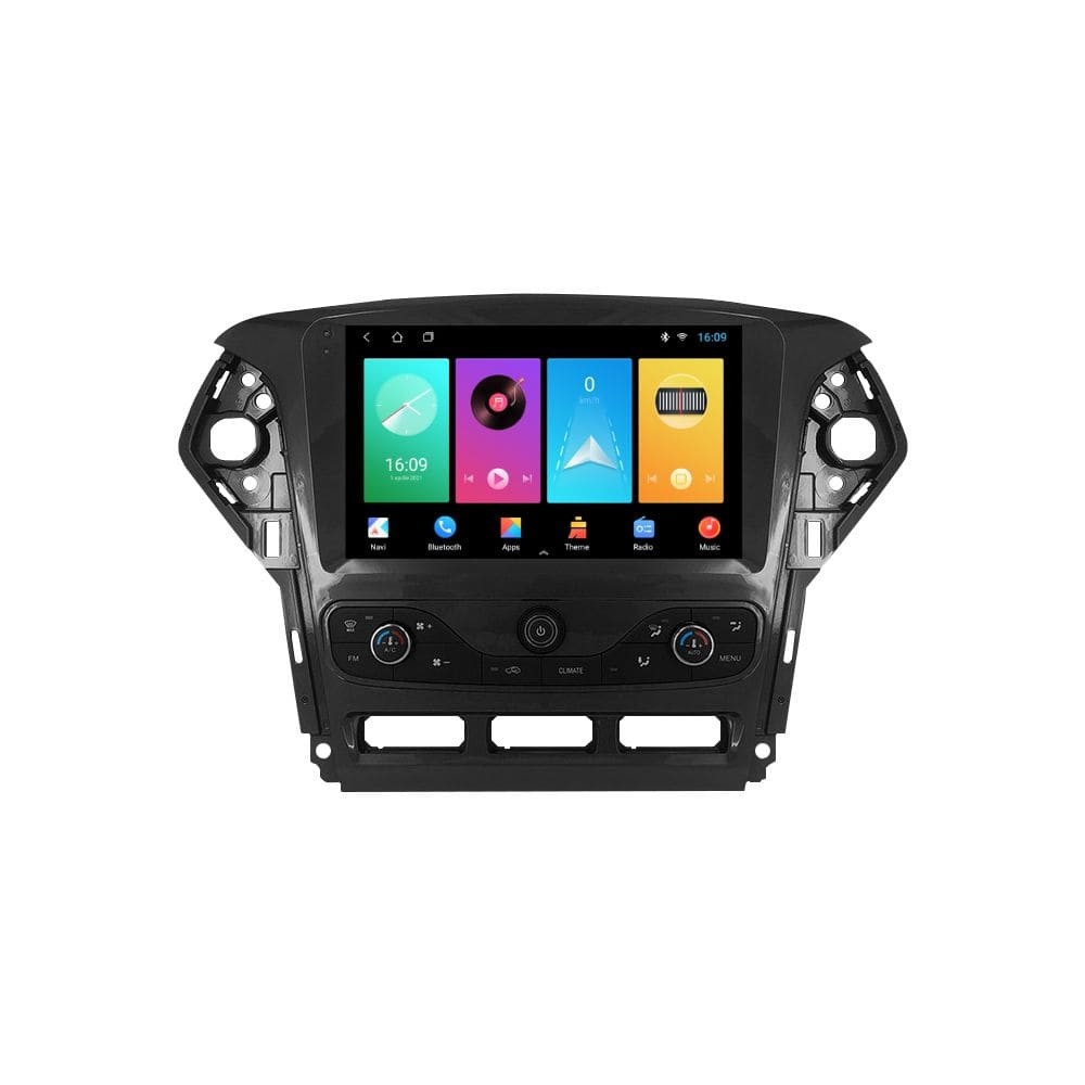 Navigatie dedicata cu Android Ford Mondeo IV 2011 - 2014 cu navigatie originala, 1GB RAM, Radio GPS Dual Zone, Display HD IPS 9" Touchscreen, Internet Wi-Fi, Bluetooth, MirrorLink, USB