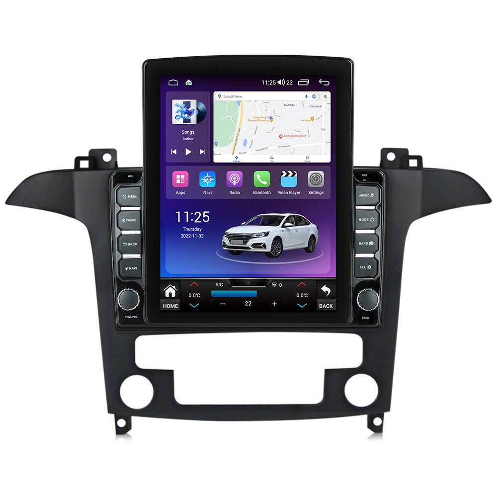 Navigatie dedicata cu Android Ford S-Max I / Galaxy II 2006 - 2015, clima automata, 8GB RAM, Radio GPS Dual Zone, Touchscreen IPS 9.7" HD tip Tesla, Internet Wi-Fi si slot SIM 4G, Bluetooth, MirrorLink, USB