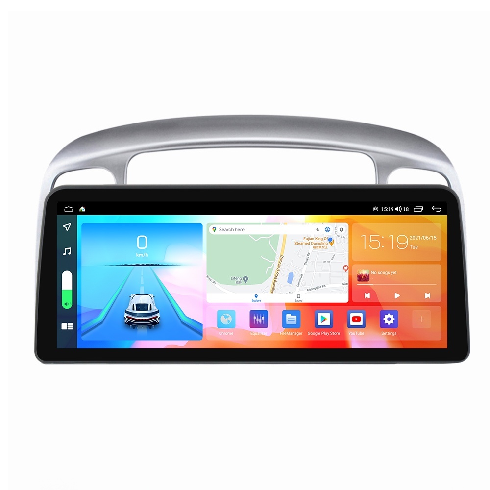 Navigatie dedicata cu Android Hyundai Accent III 2005 - 2010, 8GB RAM, Radio GPS Dual Zone, Display QLED 12.3" Touchscreen, Internet Wi-Fi si slot SIM 4G, Bluetooth, MirrorLink, USB