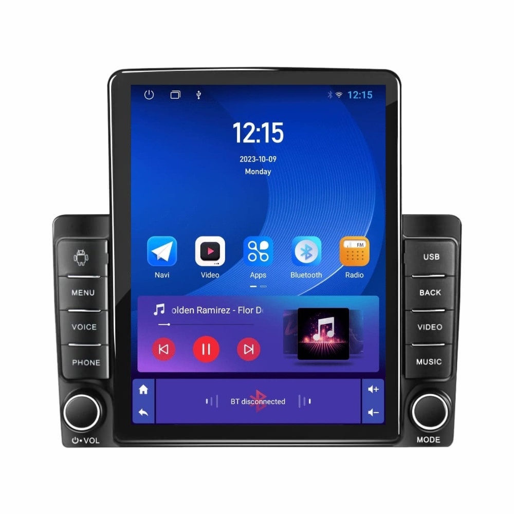 Navigatie dedicata cu Android Jeep Wrangler III (JK) 2007 - 2018, 1GB RAM, Radio GPS Dual Zone, Touchscreen IPS 9.7" HD tip Tesla, Internet Wi-Fi, Bluetooth, MirrorLink, USB