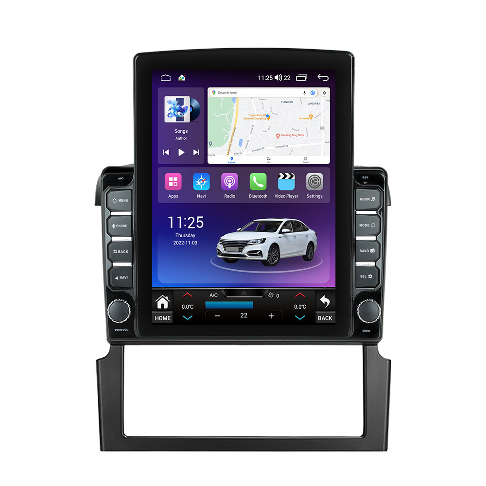Navigatie dedicata cu Android KIA Sorento I 2006 - 2009, 8GB RAM, Radio GPS Dual Zone, Touchscreen IPS 9.7" HD tip Tesla, Internet Wi-Fi si slot SIM 4G, Bluetooth, MirrorLink, USB