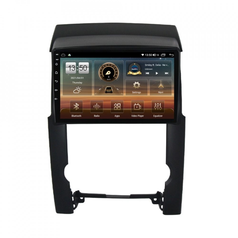 Navigatie dedicata cu Android Kia Sorento II 2009 - 2012, 6GB RAM, Radio GPS Dual Zone, Display HD QLED 10" Touchscreen, Internet Wi-Fi si slot SIM 4G, Bluetooth, MirrorLink, USB